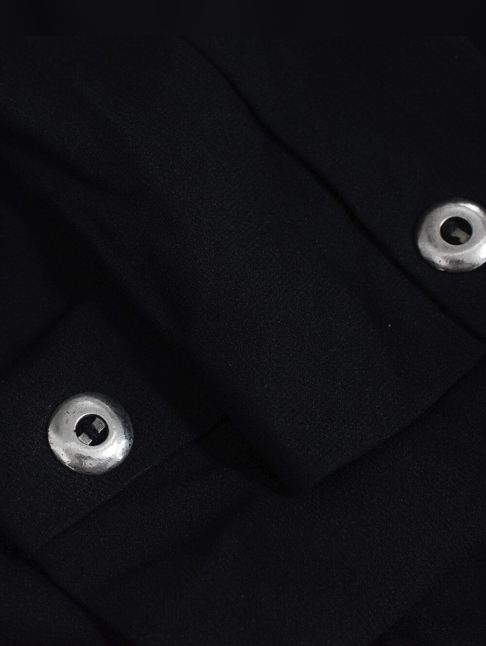 Vintage Alberto Makali Cropped Blazer Black Tie Front Size 2 90s - Picture 6 of 7